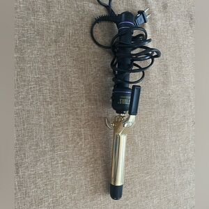 HOT TOOLS Pro Signature Gold Curling Iron 1-1/4in